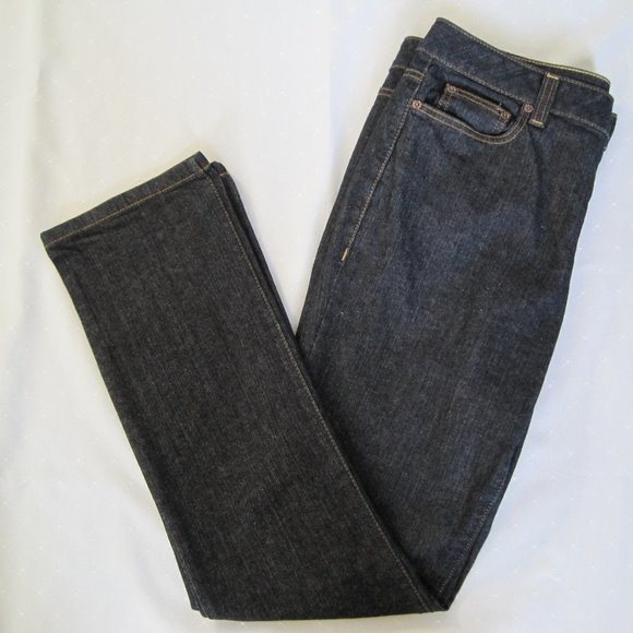 DKNY Women’s Straight Leg Dark Denim Jeans - Size 14X32 - Picture 1 of 10